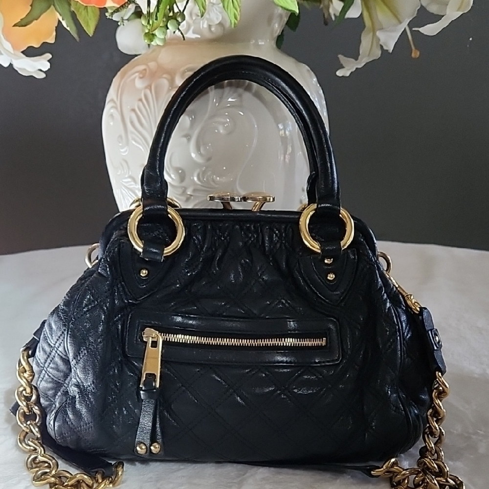 Marc Jacobs Black Stam Bag - Picture 3 of 14